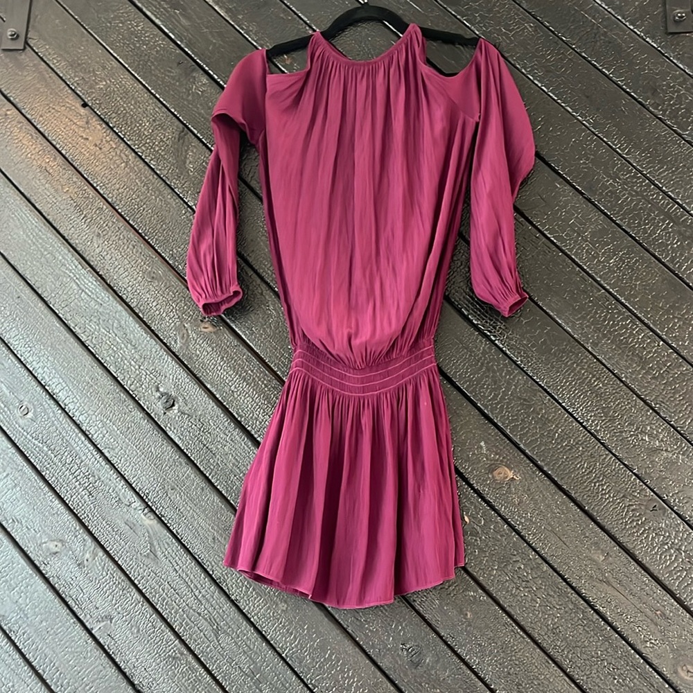 Army Brook Cold Shoulder Mini Dress
